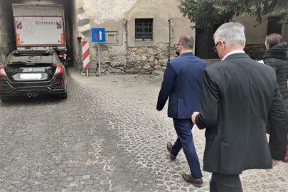 MINISTER VRTOVEC NA OGLEDU PROMETNE SITUACIJE V TMS V BISTRI IN POGOVORIH O IZGRADNJI OBVOZNE CESTE 1